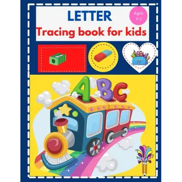 Letter Tracing book for kids: Practice Handwriting Workbook: Preschool, Kindergarten and Kids: Ages 3-5 reading and writing, free tracing shapes and