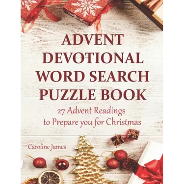 Advent Devotional Word Search Puzzle Book: 27 Advent Readings to Prepare you for Christmas
