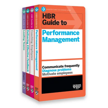 HBR Guides to Performance Management Collection (4 Books) (HBR Guide Series)