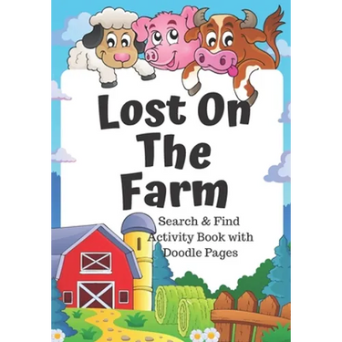 Lost on the Farm: fun animal search and find book for kids 5-7