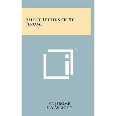Select Letters Of St. Jerome