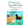 Hey Diddle Diddle and Baby Bunting Coloring Book: Nursery Rhyme Coloring Story Book