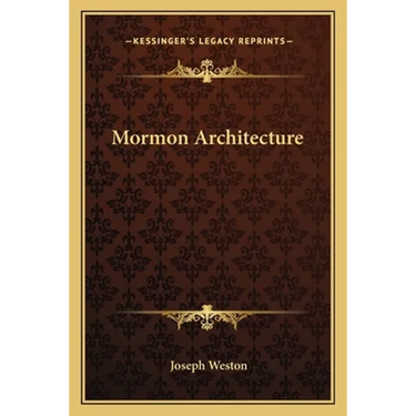 Mormon Architecture