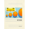 Vintage Lined Notebook Greetings from Florida, Orange Sizing