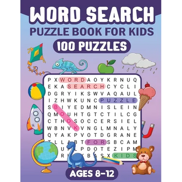 Word Search Puzzle Book for Kids: Word Searches For Kids Ages 8-12