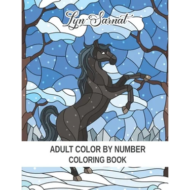 Adult Color By Number Coloring Book: Stress Relieving Design and Relaxing Coloring Pages
