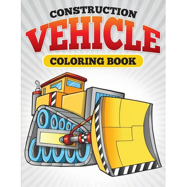 Construction Vehicle Coloring Book