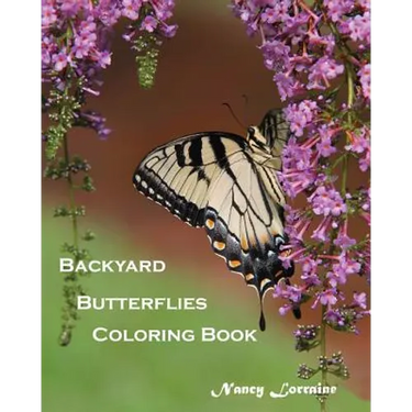 Backyard Butterflies Coloring Book