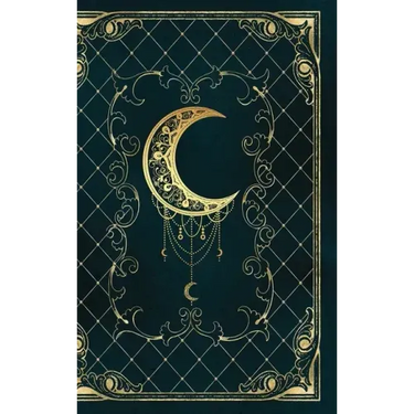 Magic moon grimoire: Lined Notebook - 120 pages - Vintage Book