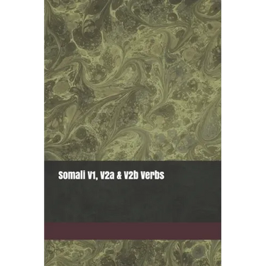 Somali V1, V2a & V2b Verbs