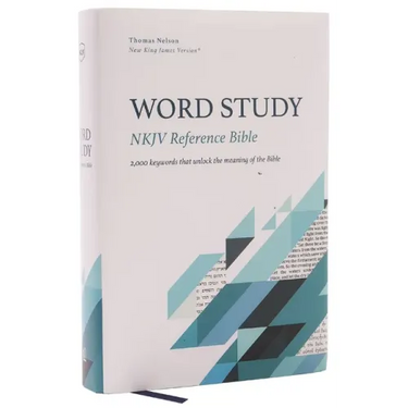 Nkjv, Word Study Reference Bible, Hardcover, Red Letter, Comfort Print: 2,000 Keywords That Unlock the Meaning of the Bible