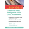 Essentials of Stanford-Binet Intelligence Scales (SB5) Assessment