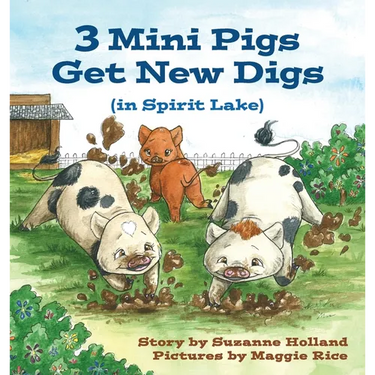 3 Mini Pigs Get New Digs In Spirit Lake