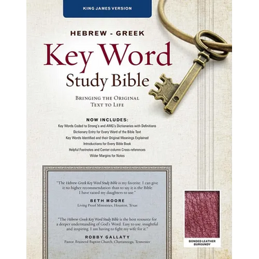 Hebrew-Greek Key Word Study Bible-KJV: Key Insights Into God's Word