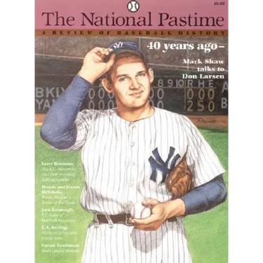 The National Pastime, Volume 16: A Review of Baseball History