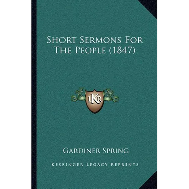 Short Sermons For The People (1847)