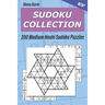 Sudoku Collection: 200 Medium Hoshi Sudoku Puzzles