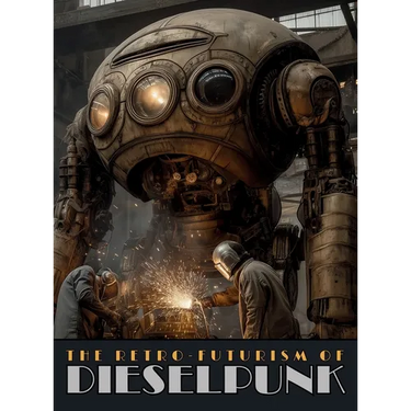The Retro-Futurism of Dieselpunk: An Illustrated Guide to the History, Art, Philosophy, and Aesthetics of an Iconic Science Fiction Movement.