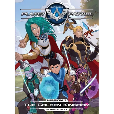 Planet Patrol, Mission 3, Planet Zandula, The Golden Kingdom: Planet Zandula, The Golden Kingdom