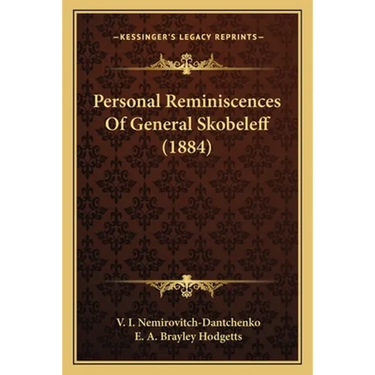 Personal Reminiscences Of General Skobeleff (1884)