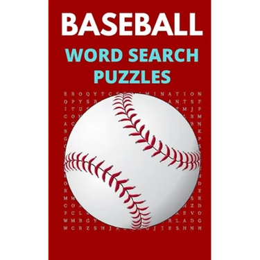 Baseball Word Search Puzzles: 5x8 Puzzle Book for Adults and Teens with Solutions