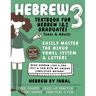 Hebrew 3 Textbook: Learn to Read Hebrew Using the Nikud Vowel System and Letters - for Teens and Adults - Soft Cover B&W Interior