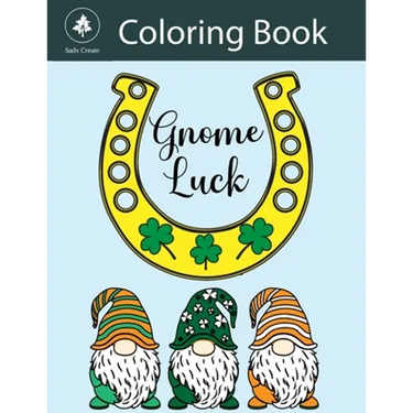 Gnome Luck coloring book
