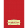 Large 8.5 x 11 Dotted Bullet Journal (Red #3) Hardcover - 245 Numbered Pages