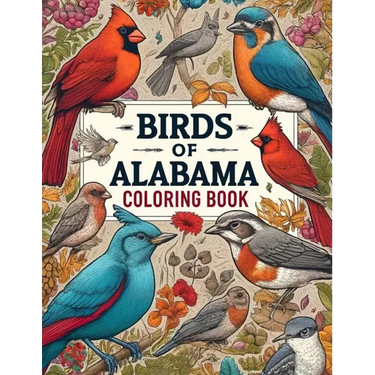 Birds of Alabama Coloring Book