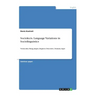 Sociolects. Language Variations in Sociolinguistics: Vernacular, Slang, Jargon, Register, Discourse, Domain, Argot