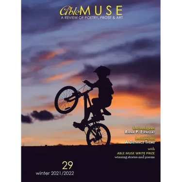 Able Muse, Winter 2021/22 (No. 29 - print edition): a review of poetry, prose & art