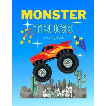 Monster Truck Coloring book