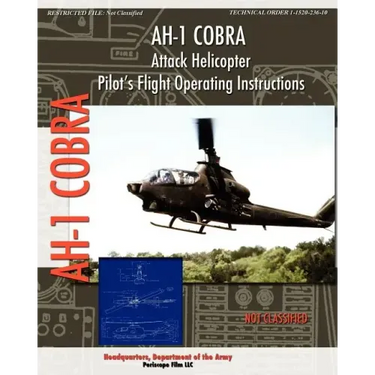 AH-1 Cobra Attack Helicopter Pilot's Flight Operating Instructions