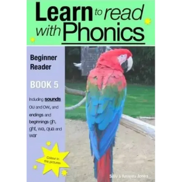 Learn to Read Rapidly with Phonics: Beginner Reader Book 5. A fun, colour in phonic reading scheme