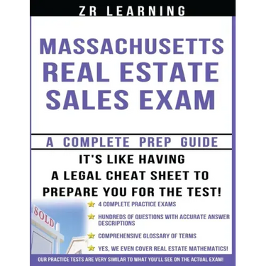Massachusetts Real Estate Sales Exam: Principles, Concepts And 400 Practice Questions