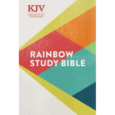 KJV Rainbow Study Bible, Hardcover: King James Version of the Holy Bible
