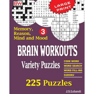 BRAIN WORKOUTS Variety Puzzles 3