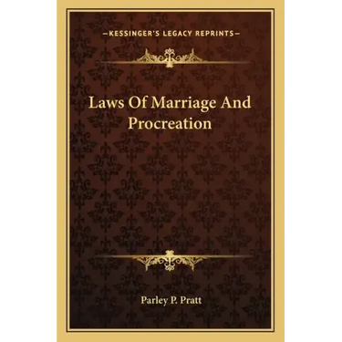 Laws of Marriage and Procreation