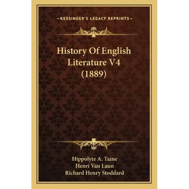 History Of English Literature V4 (1889)