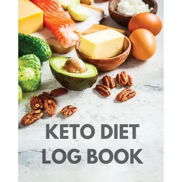 Keto Diet Log Book: Ketogenic Diet Planner, Weight Loss Food Tracker Notebook, 90 Day Macros Counter, Low Carb, Keto Journal