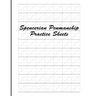 Spencerian Penmanship Practice Sheets: Cursive Style Handwriting Worksheets for Kids and Adults