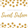Happy 16th Birthday Guest book Sweet Sixteen: Guest book, party and birthday celebrations decor, memory book,16th birthday guest book, happy birthday