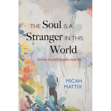 The Soul Is a Stranger in This World: Essays on Poets and Poetry