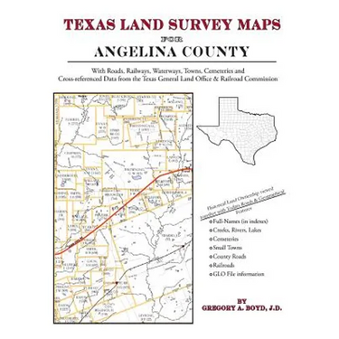 Texas Land Survey Maps for Angelina County