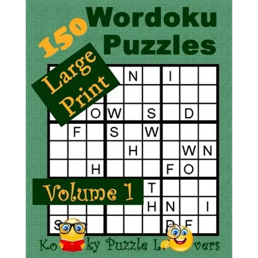 Wordoku, Volume 1, 150 Large Print Puzzles