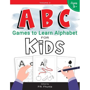 ABC Games to Learn Alphabet for Kids, Volume 3: for Ages 3+ Activity Workbook