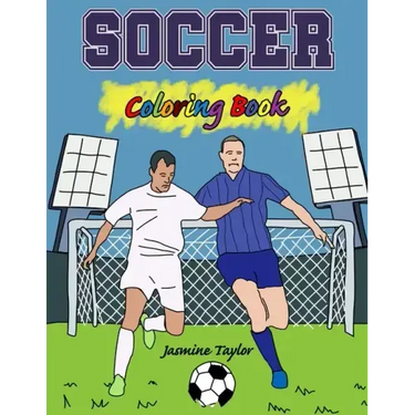 Soccer Coloring Book