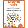 KsBooks Giant autumn Activity Book: Halloween & Thanksgiving Activity Book for All
