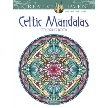 Creative Haven Celtic Mandalas Coloring Book