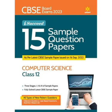 CBSE Board Exams 2023 I-Succeed 15 Sample Question Papers COMPUTER SCIENCE Class 12th